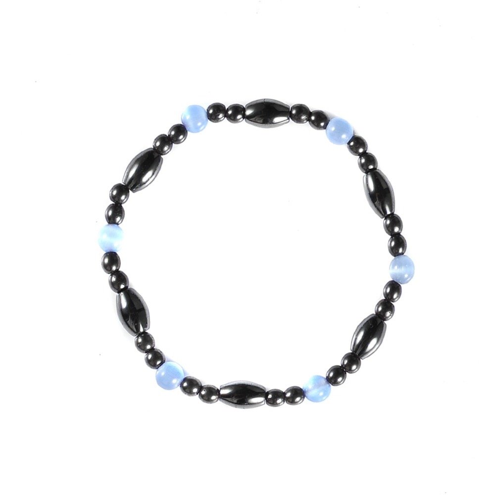 Women's Cat Eye Beaded Magnetic Bracelet