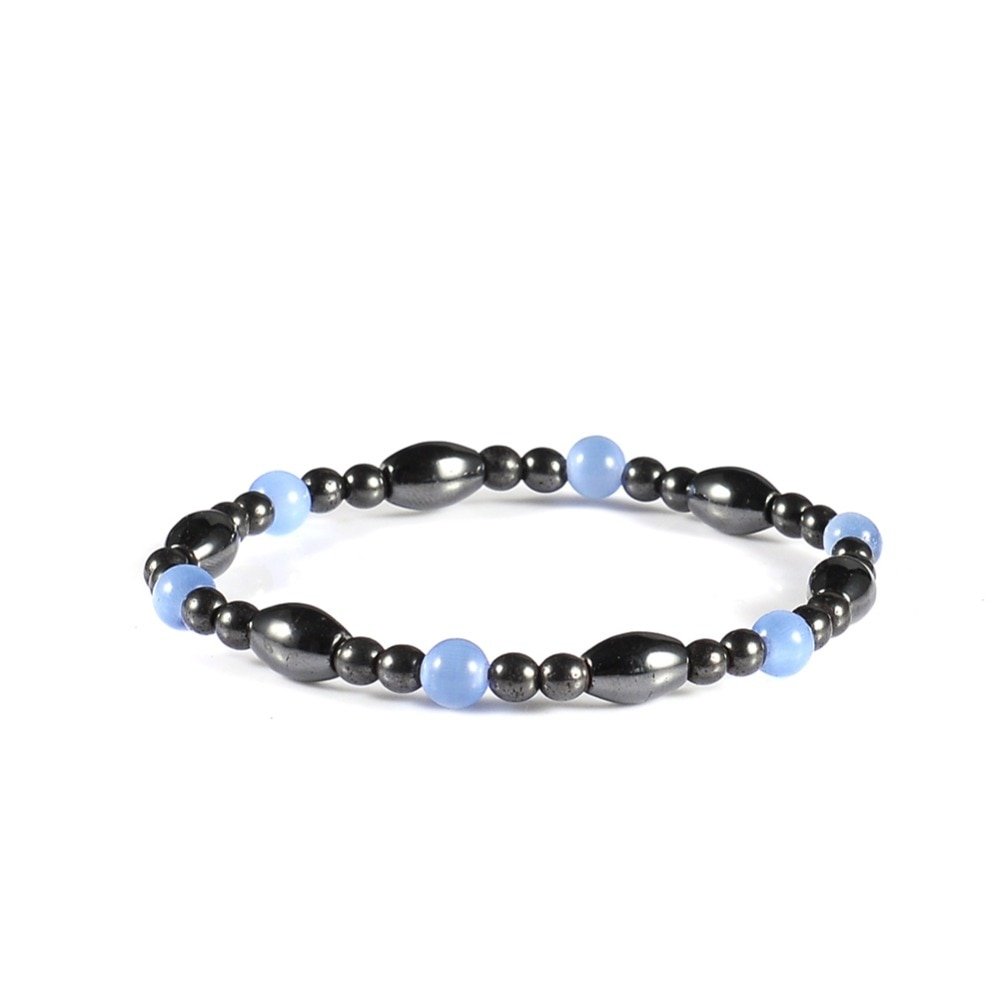 Women's Cat Eye Beaded Magnetic Bracelet