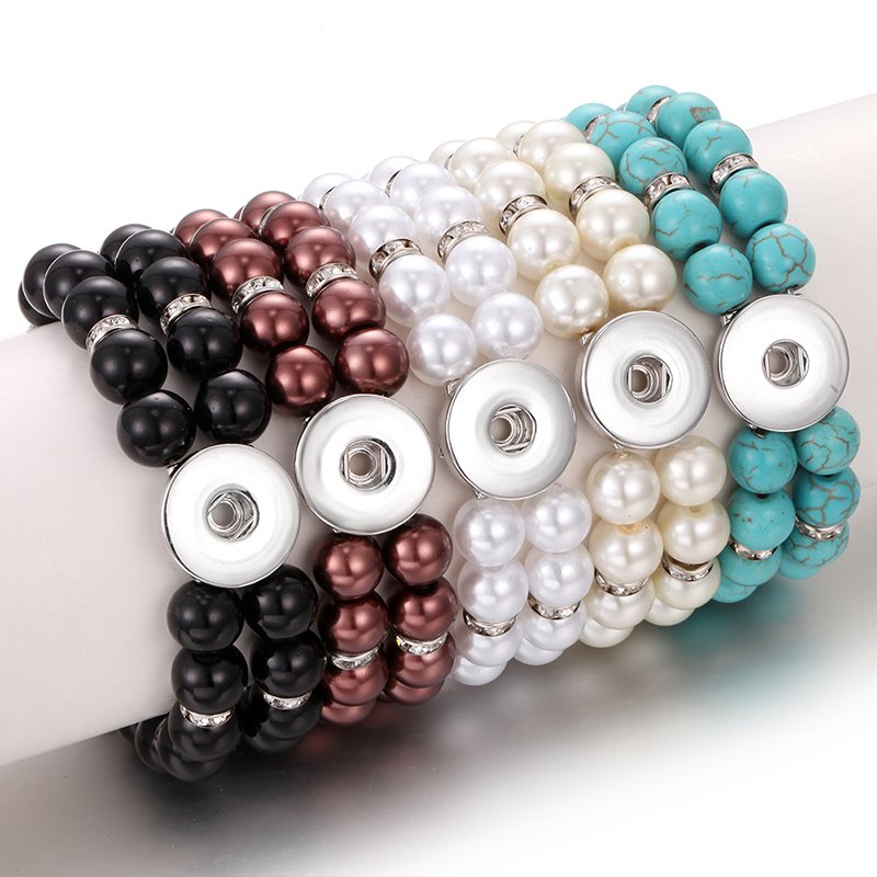 Colorful Stylish Pearls Bracelet for Women