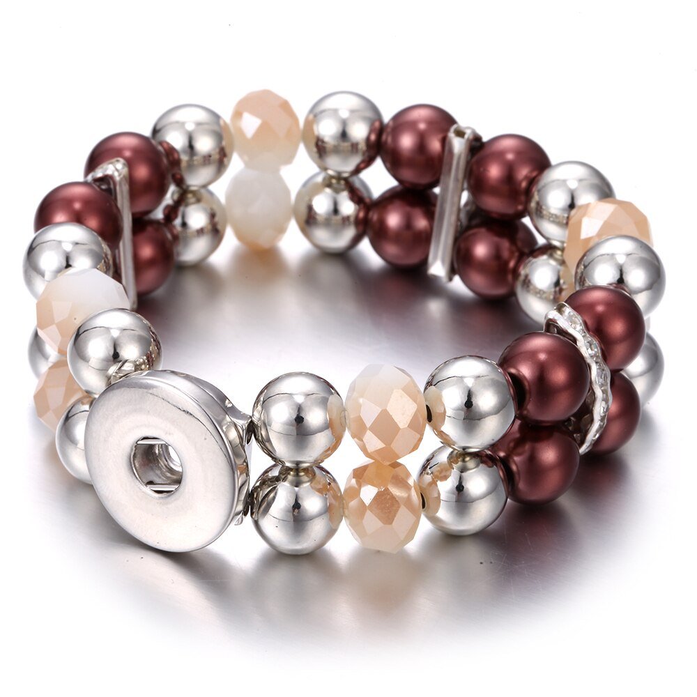 Colorful Stylish Pearls Bracelet for Women