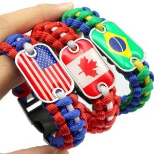 Rep Your Country Flag Bracelets